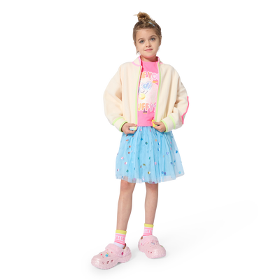Fleece fabric cardigan BILLIEBLUSH GIRL