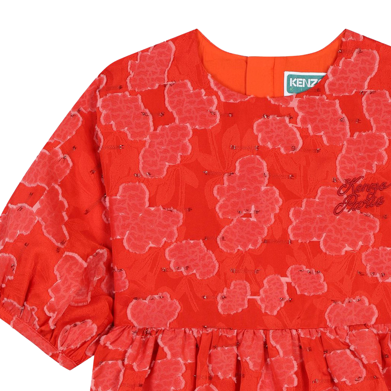 Zip-Up Party Dress KENZO KIDS 
                        GIRL