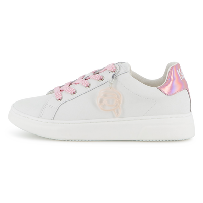 Lace-up low-top sneakers KARL LAGERFELD KIDS GIRL