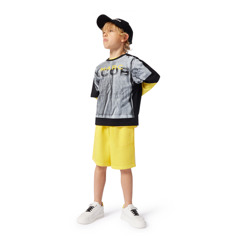 Trompe-l'oeil T-shirt MARC JACOBS 
                        BOY