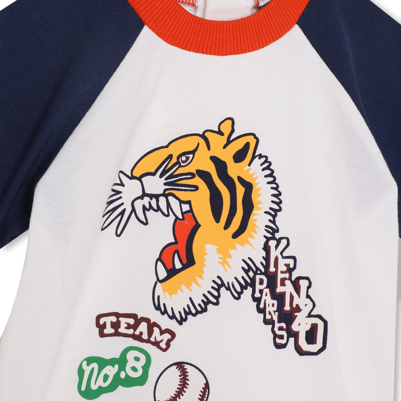 T-shirt with print on front KENZO KIDS 
                    BOY