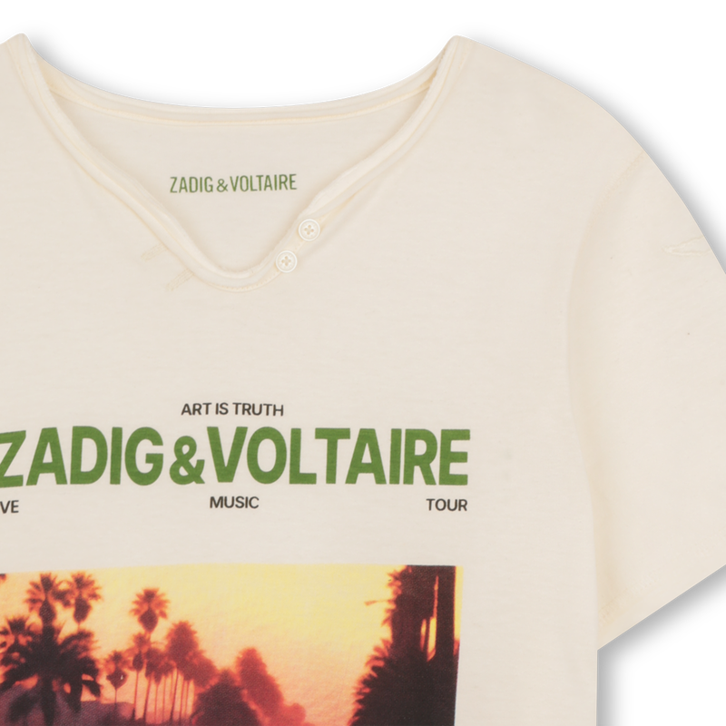 Short-Sleeved T-Shirt ZADIG & VOLTAIRE 
                        BOY