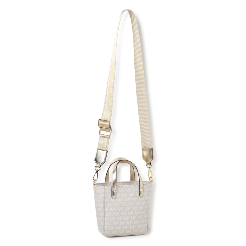 Printed zip-up tote bag MICHAEL KORS 
                        GIRL