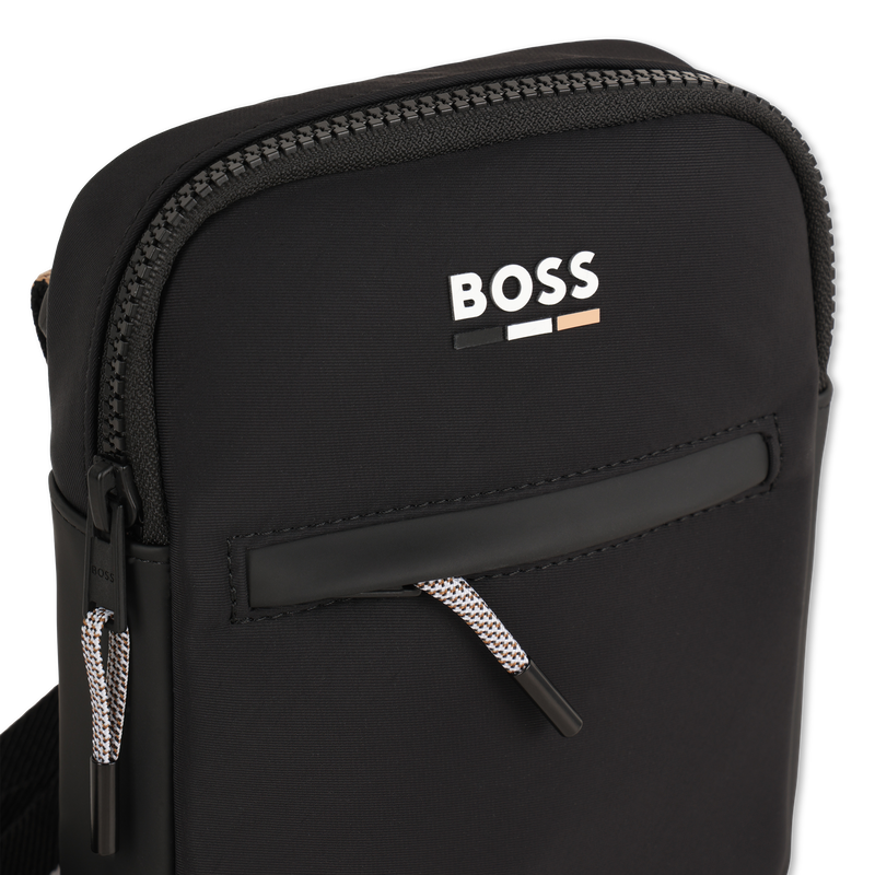 Coated textile messenger bag BOSS 
                    BOY