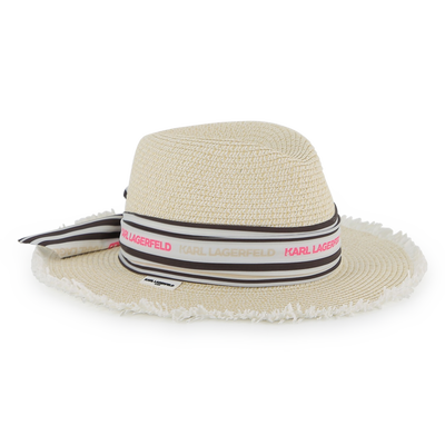 Braided Hat KARL LAGERFELD KIDS GIRL