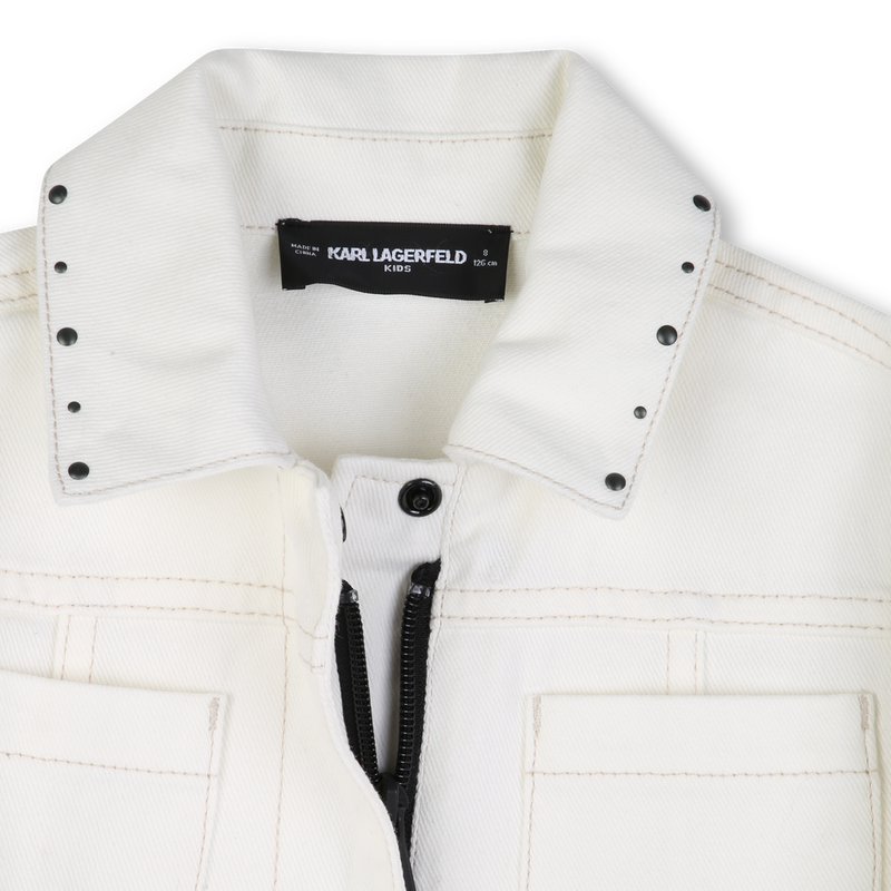 Zip-Up Jacket KARL LAGERFELD KIDS 
                        GIRL