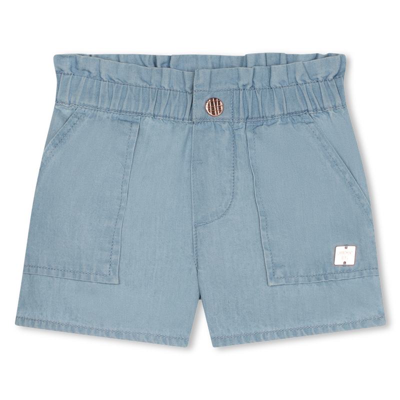 Light cotton denim shorts CARREMENT BEAU 
                    GIRL