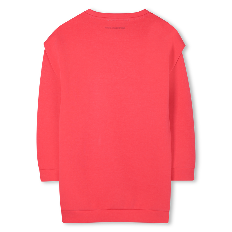 Long sleeve dress KARL LAGERFELD KIDS 
                    GIRL