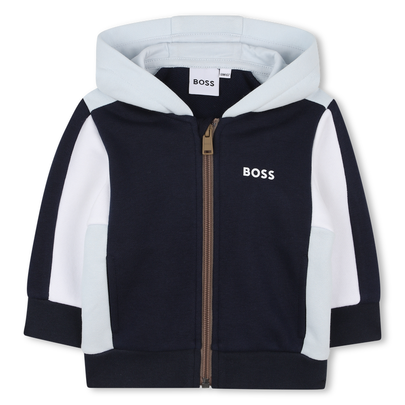 Hooded cardigan BOSS 
                        BOY