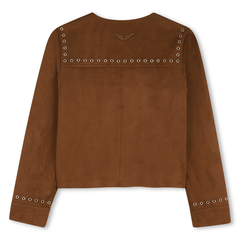 Faux Suede Jacket ZADIG & VOLTAIRE 
                        GIRL