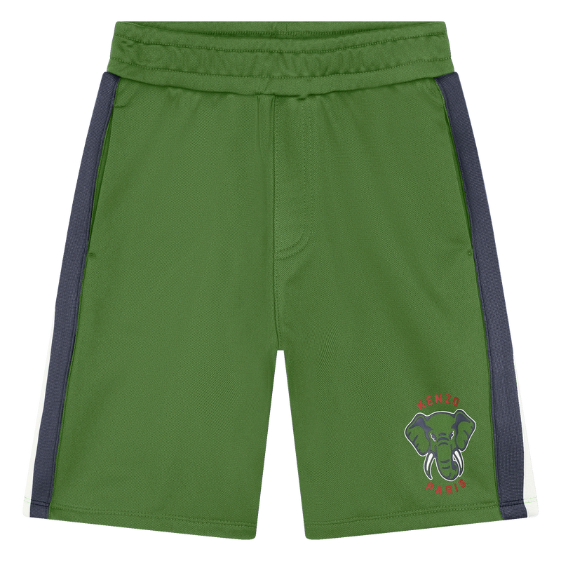 Elastic-Waisted Bermuda Shorts KENZO KIDS 
                        UNISEX