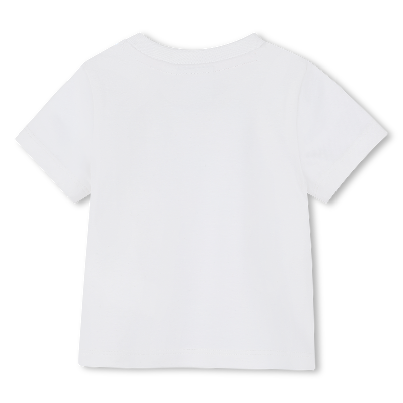 T-shirt with shiny print BOSS 
                        GIRL