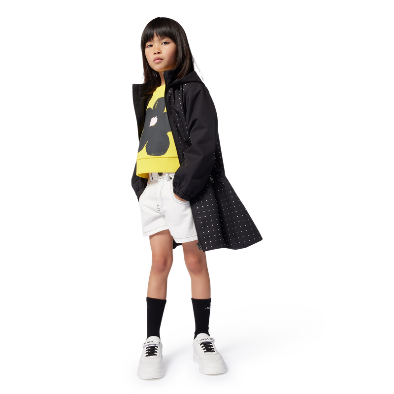 Cotton fleece sweatshirt MARC JACOBS 
                        GIRL