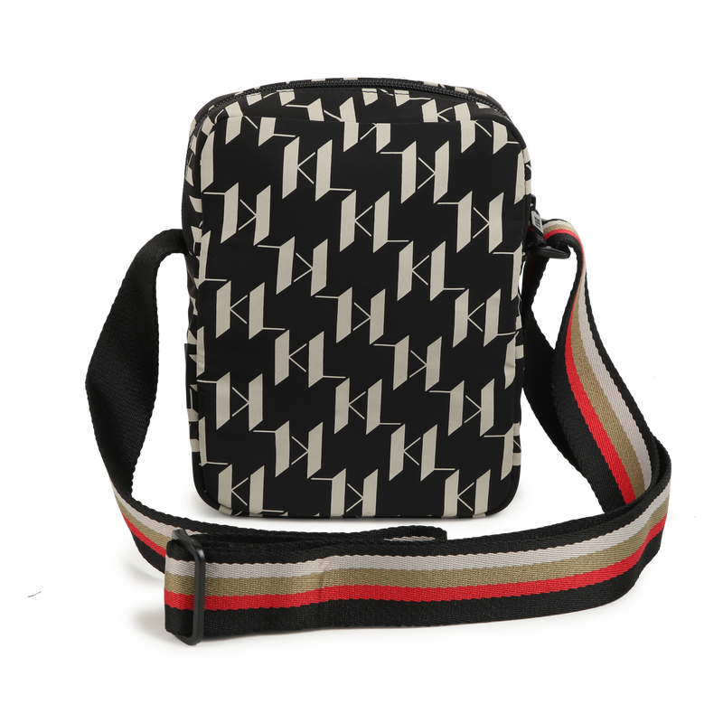 Printed Messenger Bag KARL LAGERFELD KIDS 
                    BOY