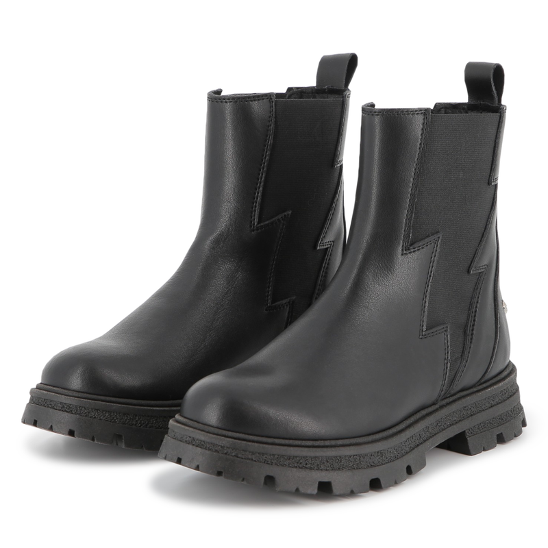 Cowhide leather Chelsea boots ZADIG & VOLTAIRE 
                    GIRL