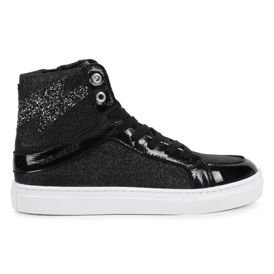 Lace-Up Leather Sneakers ZADIG & VOLTAIRE GIRL