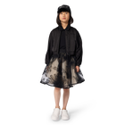 Pleated Sleeve Jacket KARL LAGERFELD KIDS 
                    GIRL