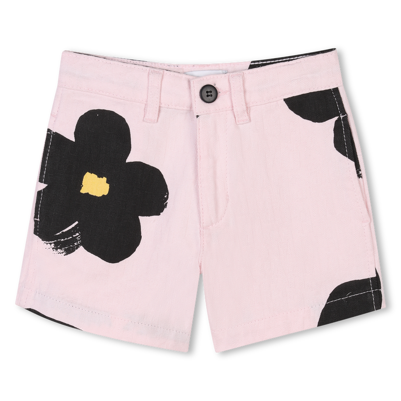 Printed cotton shorts MARC JACOBS 
                    GIRL