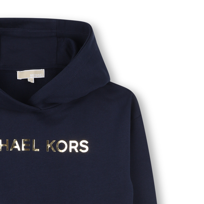 Fleece hooded dress MICHAEL KORS 
                    GIRL