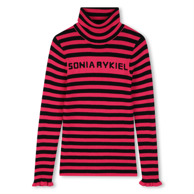 Knit turtleneck sweater SONIA RYKIEL GIRL