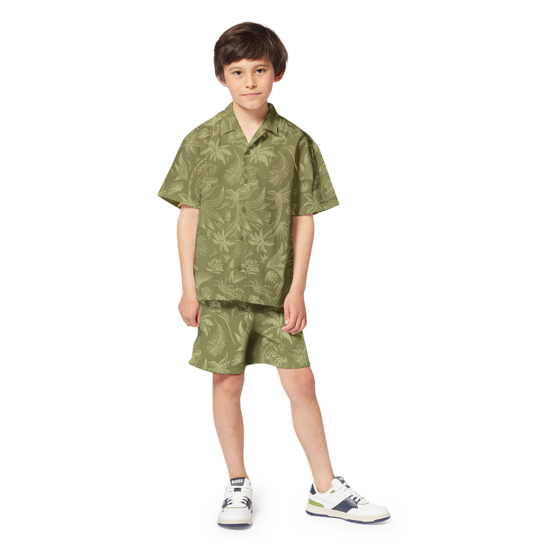 Dual Fabric Lace-Up Sneakers BOSS 
                        BOY