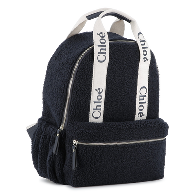 Backpack in sheepskin fleece CHLOE GIRL