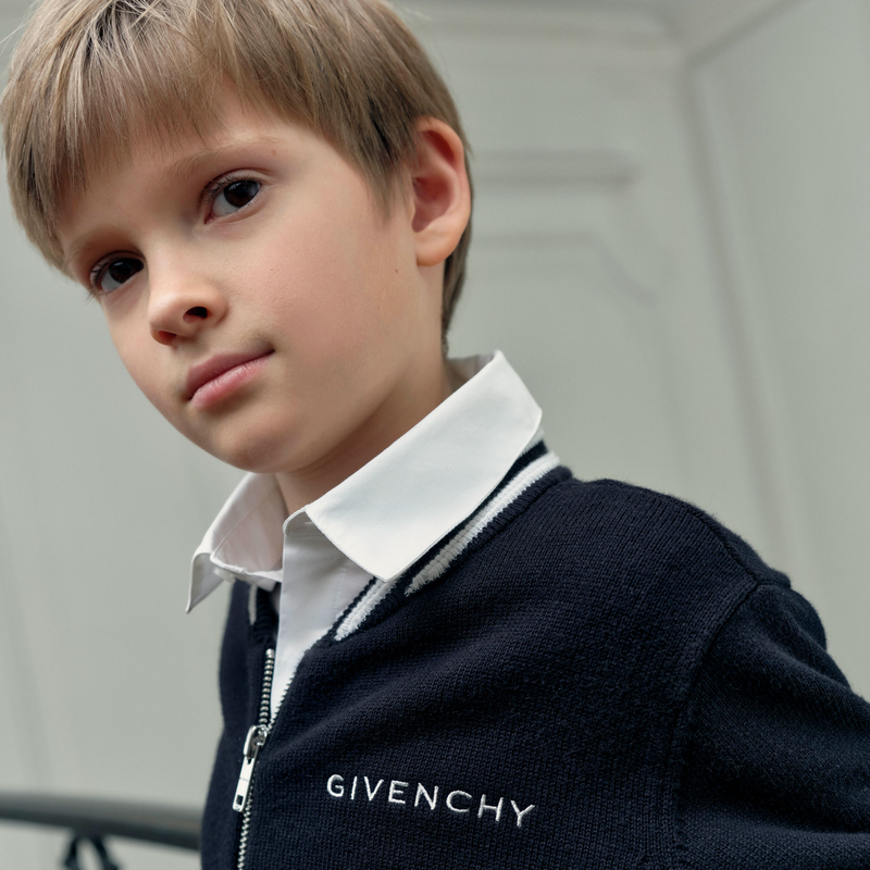 Printed Poplin Shirt GIVENCHY 
                    BOY
