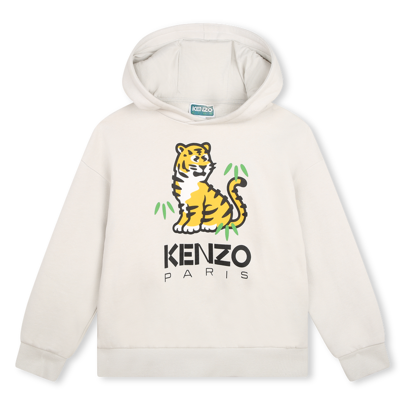KENZO KIDS Printed hooded sweatshirt