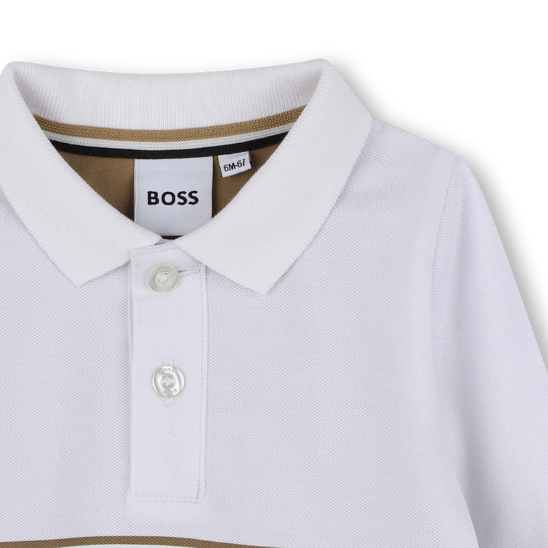 Long-sleeved polo shirt BOSS 
                    BOY