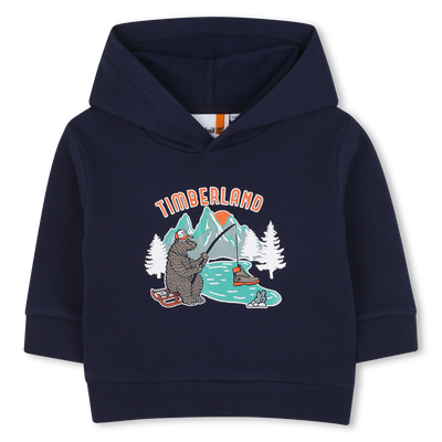 Fleece hoodie TIMBERLAND BOY