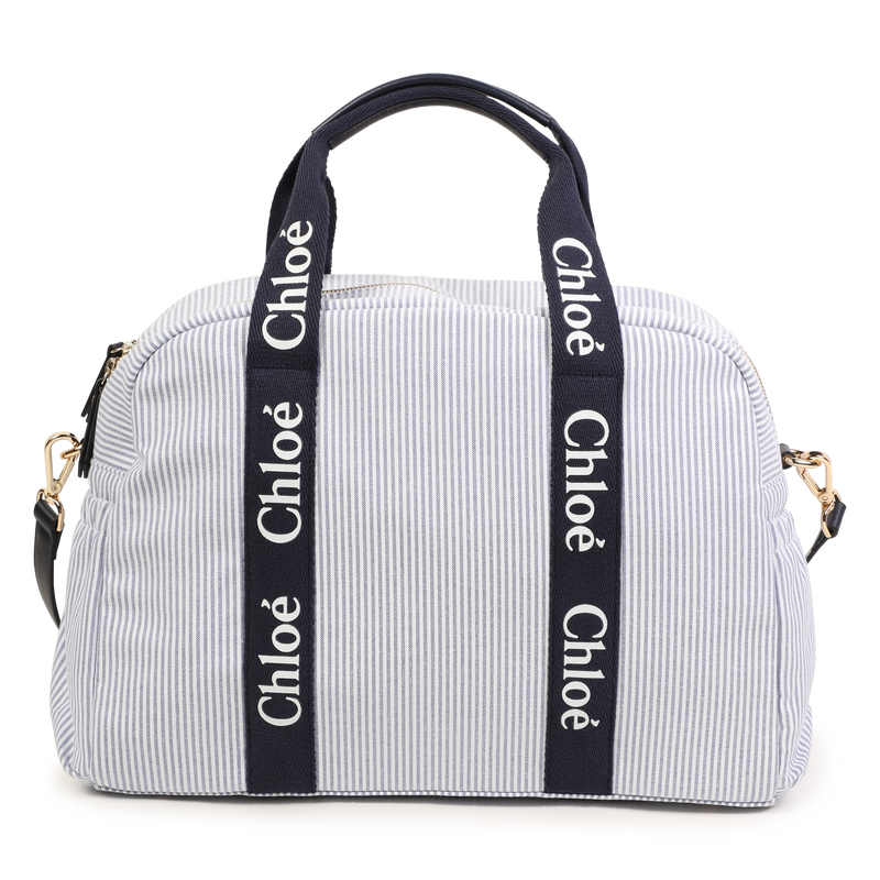 Striped Diaper Bag & Pouch CHLOE 
                        GIRL
