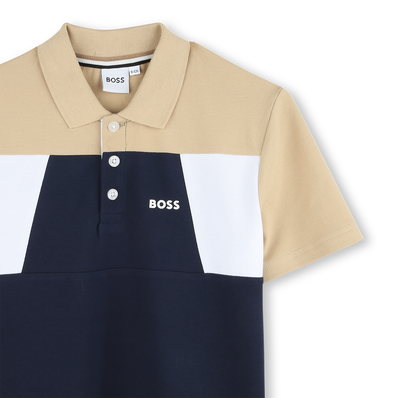 color-block polo shirt BOSS 
                        BOY