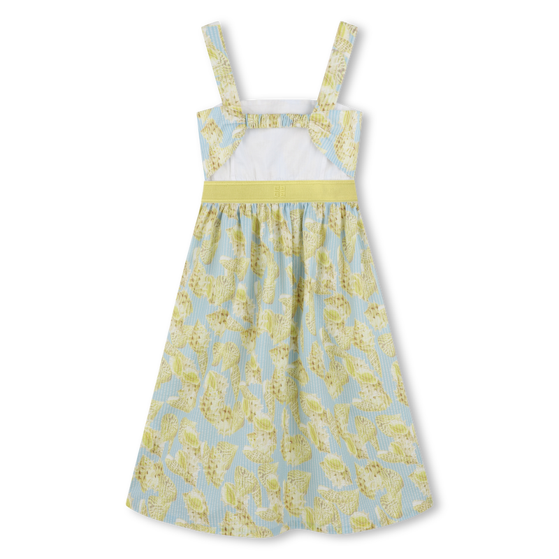 Dress with printed straps GIVENCHY 
                    GIRL