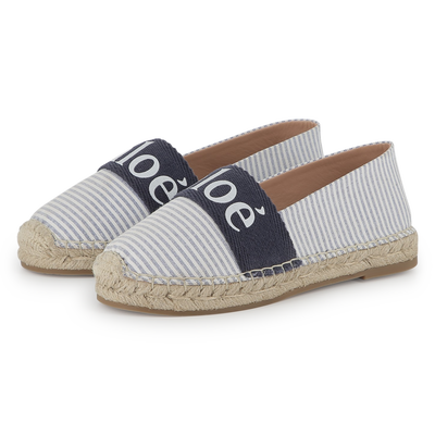 Striped Canvas Espadrilles CHLOE GIRL