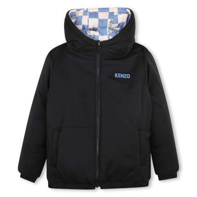 Reversible down jacket KENZO KIDS BOY