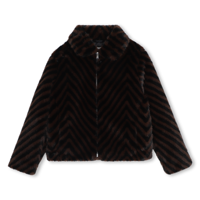 Fuzzy fleece jacket LANVIN GIRL