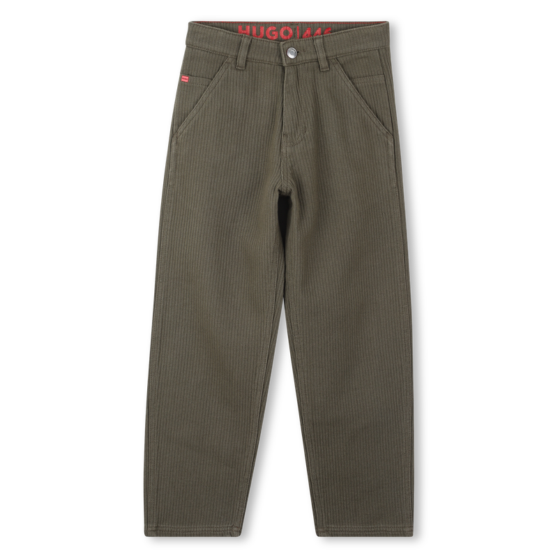 Corduroy trousers HUGO 
                    BOY