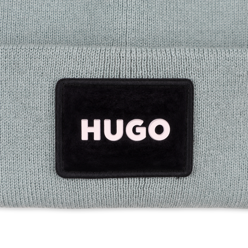 Double-layered beanie HUGO 
                    UNISEX