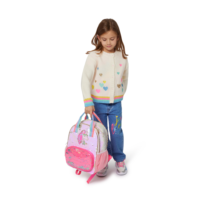 Knitted Button-Up Cardigan BILLIEBLUSH 
                        GIRL