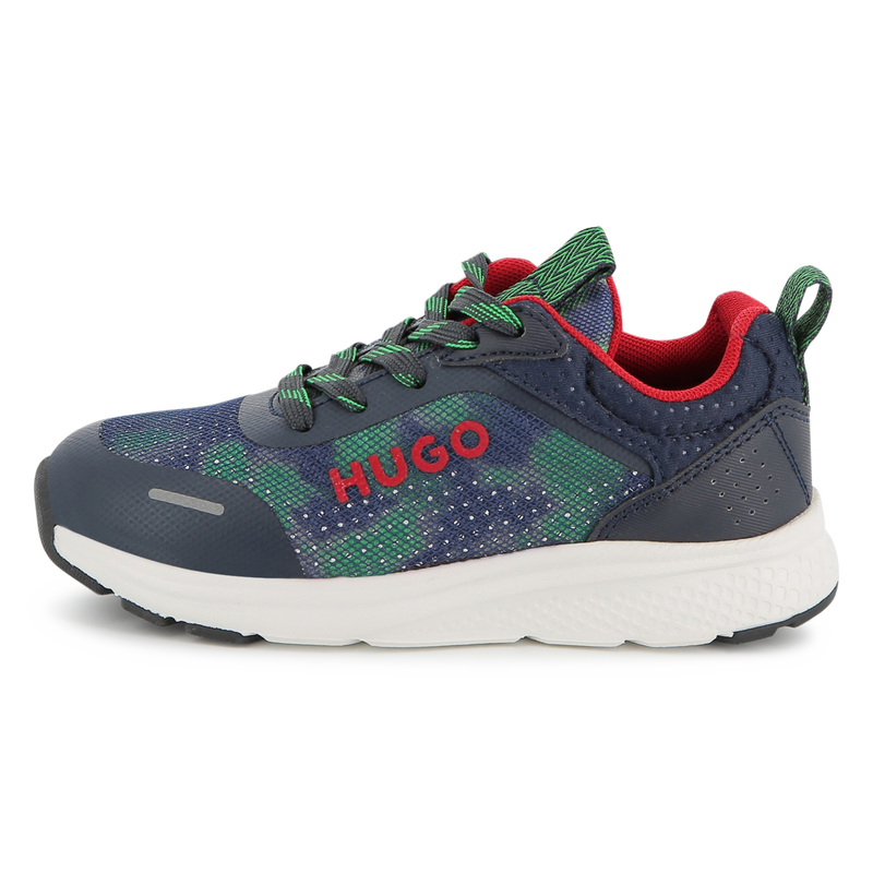 Printed lace-up sneakers HUGO 
                    BOY