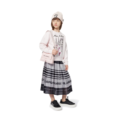 Knitted beanie KARL LAGERFELD KIDS GIRL