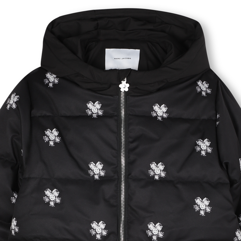 Long hooded down jacket MARC JACOBS 
                        GIRL