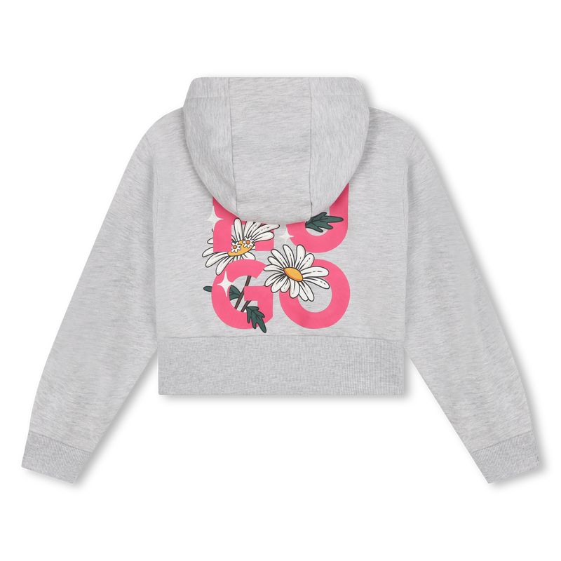 Daisy Zip-Up Hoodie HUGO 
                        GIRL