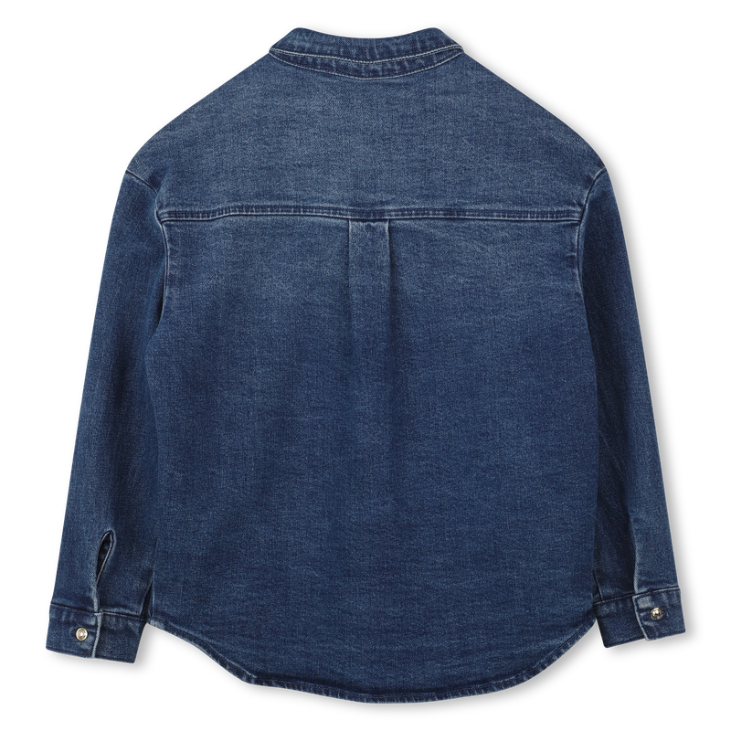 Long-sleeved denim shirt MICHAEL KORS 
                    GIRL