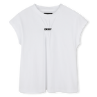 Loose-cut cotton T-shirt DKNY 
                    GIRL