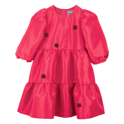 Taffeta dress KENZO KIDS GIRL