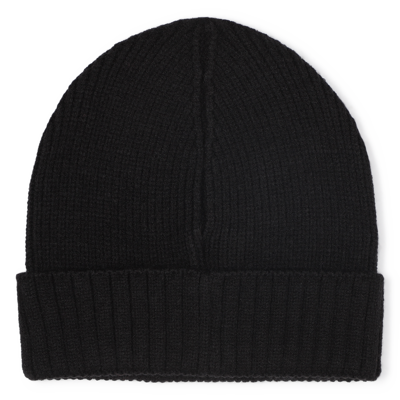Knitted hat with logo BOSS 
                    BOY