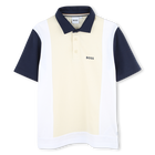 Short-sleeved cotton polo BOSS 
                    BOY