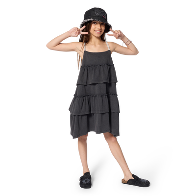 Strappy Ruffle Dress BILLIEBLUSH GIRL
