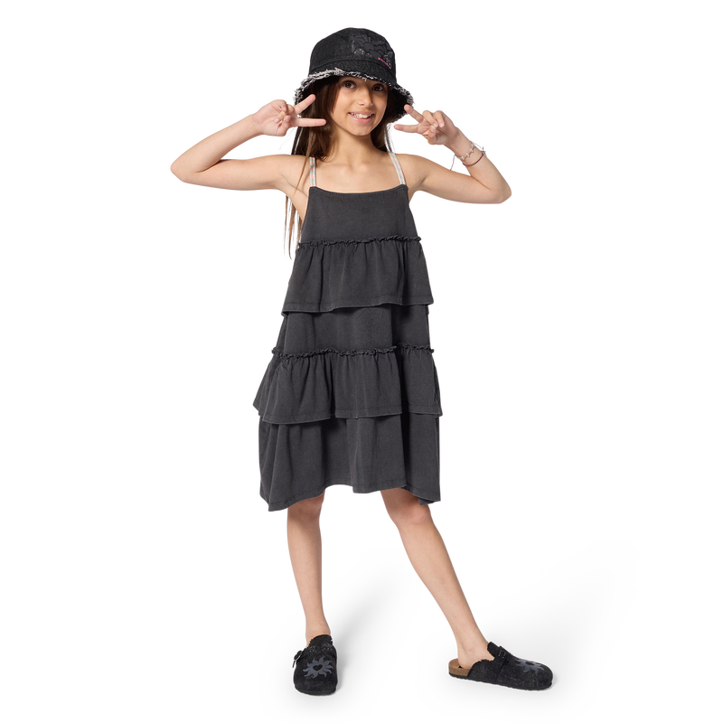 Strappy Ruffle Dress BILLIEBLUSH 
                        GIRL